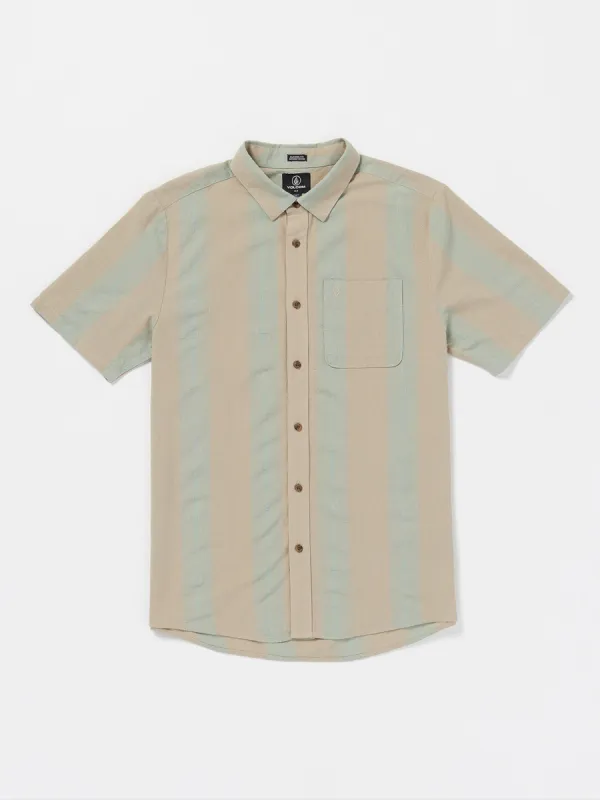Flaxstone Short Sleeve Shirt - Light Khaki sold by Volcom