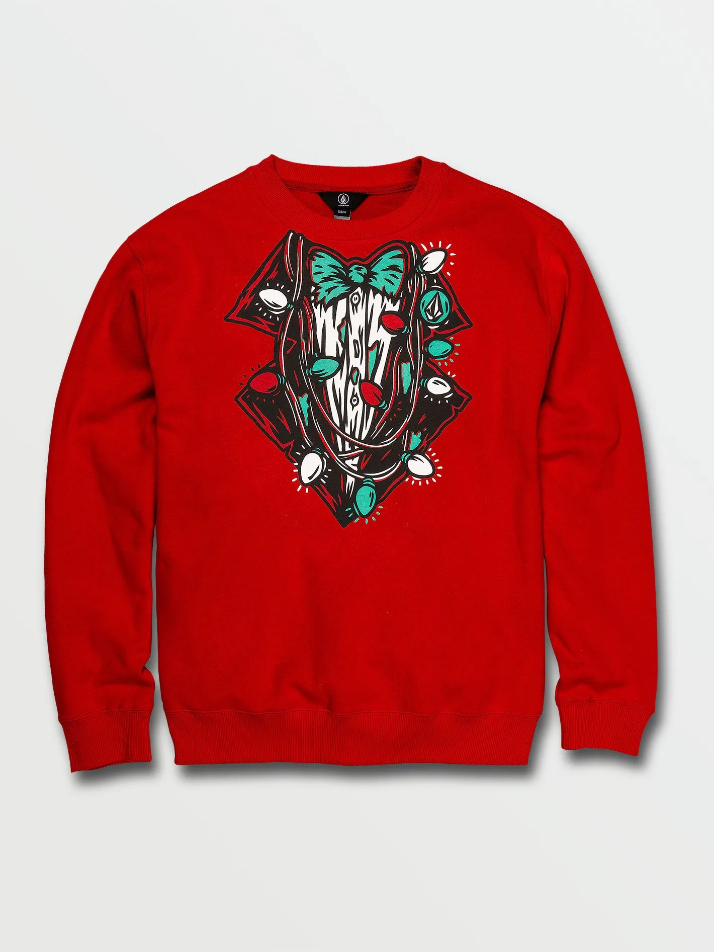 Christmas Crew Sweatshirt - Ribbon Red sold by Volcom product image thumbnail 3