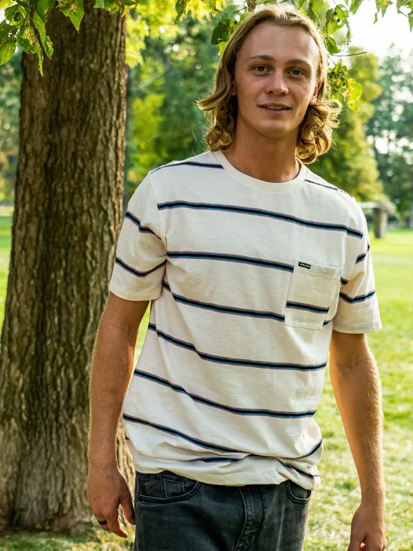 Moragain Pocket Short Sleeve - Whitecap Grey sold by Volcom