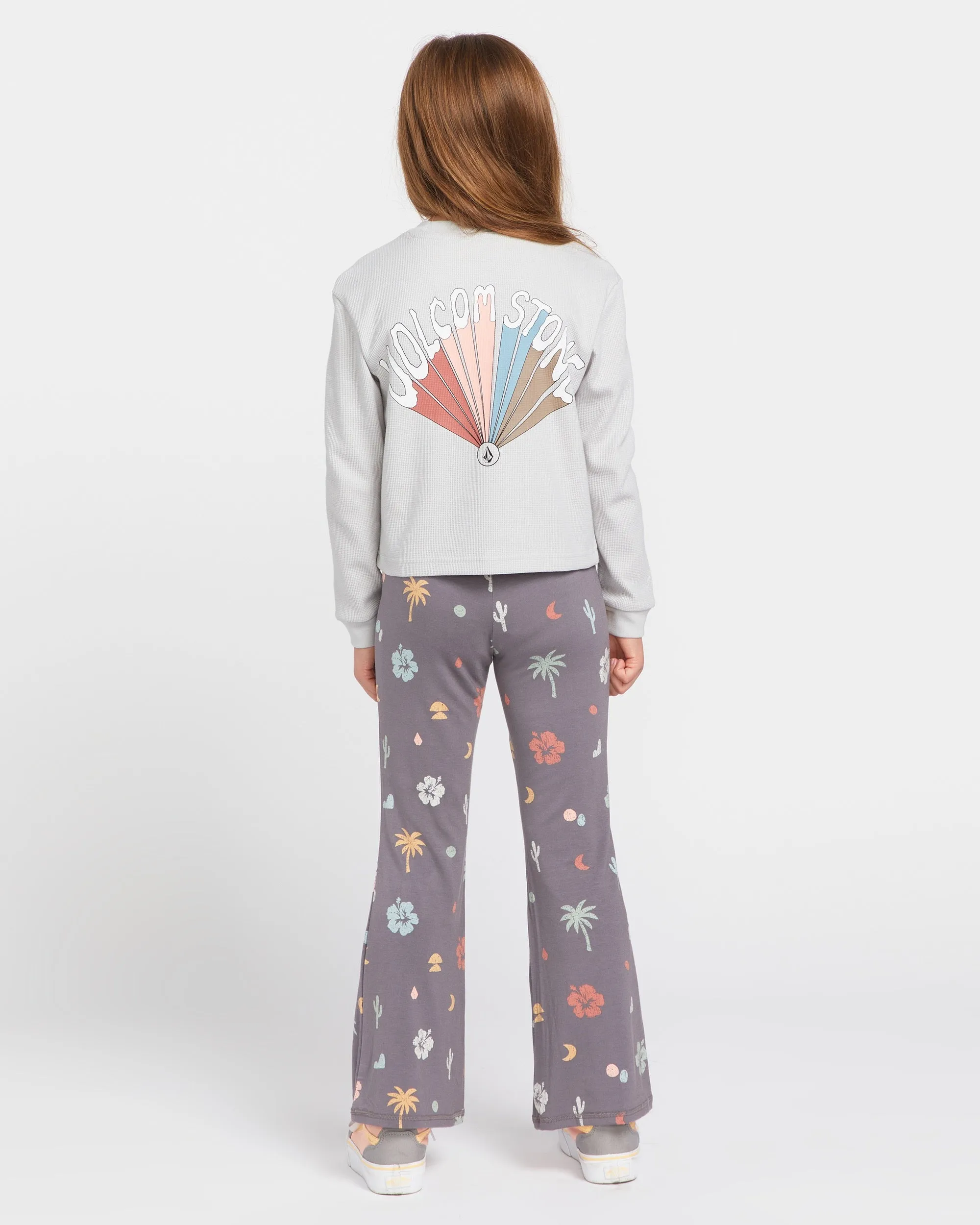 Little Girls Thermality Long Sleeve Shirt - Light Grey sold by Volcom product image thumbnail 2