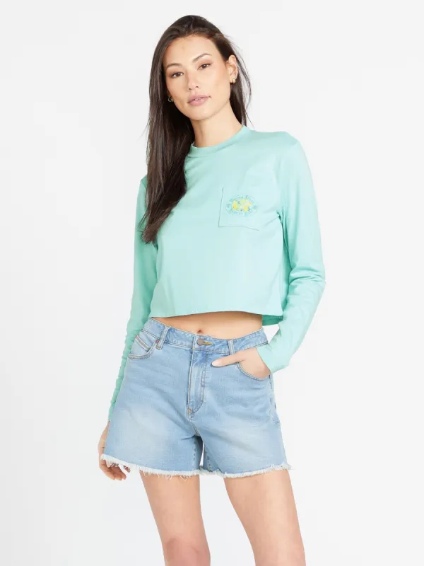 Pocket Dial Long Sleeve Shirt - Glacier Blue sold by Volcom