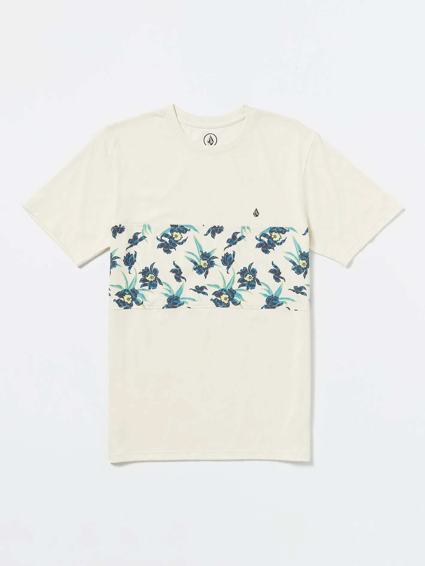 Summerside Crew Short Sleeve T-Shirt - White Flash sold by Volcom