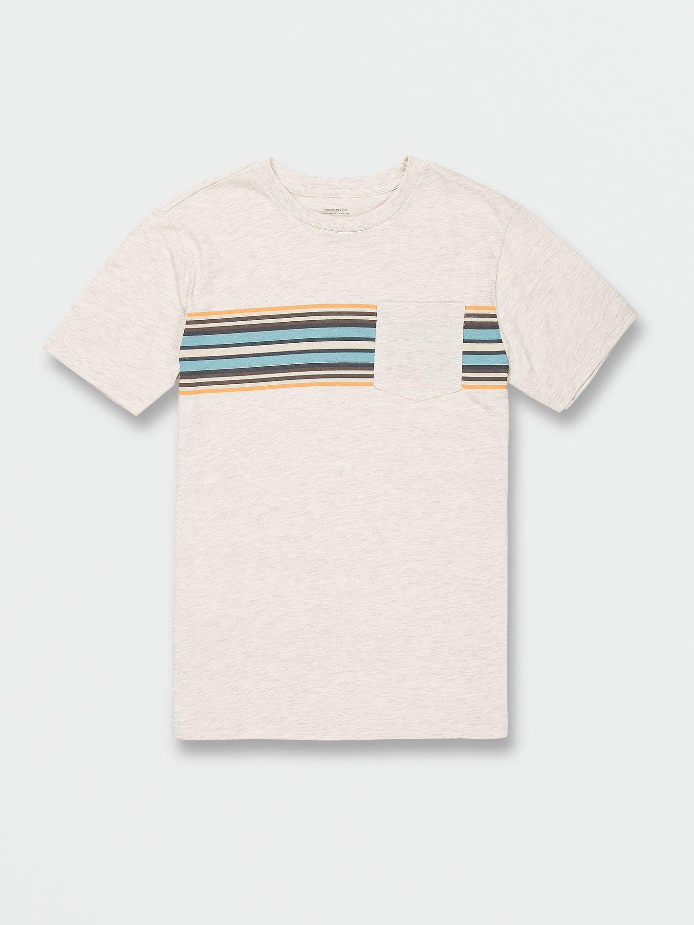 Big Boys Horizone Pocket Short Sleeve Tee - Bone Heather sold by Volcom