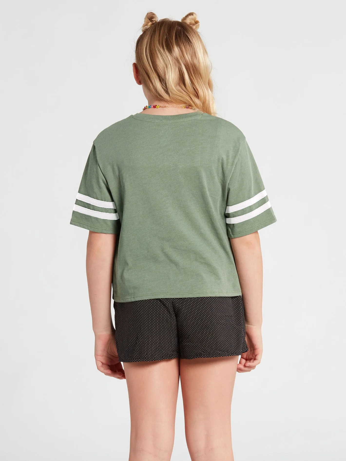 Big Girls Truly Stoked Tee - Light Army sold by Volcom product image thumbnail 2