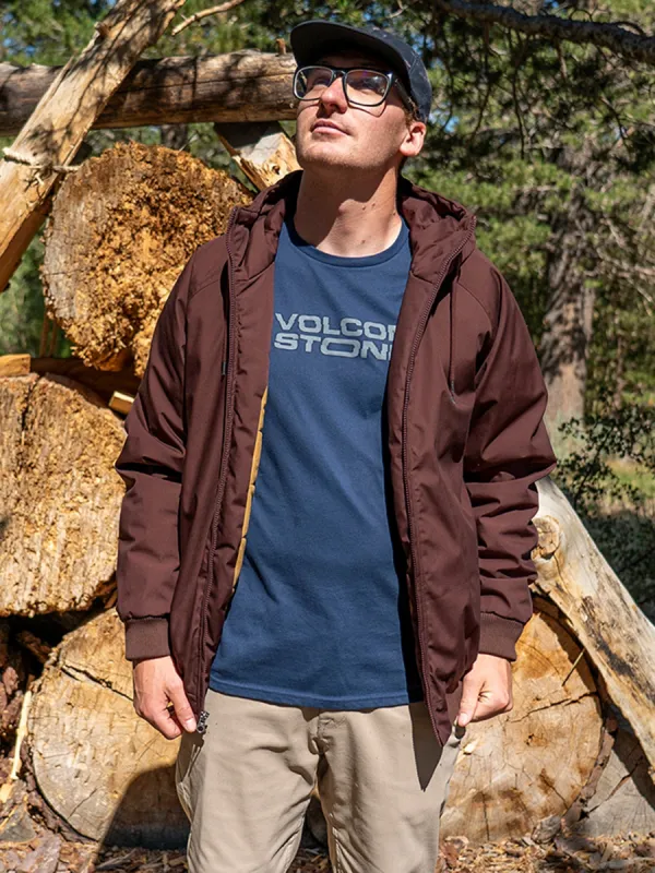 Hernan 5K Jacket - Mahogany sold by Volcom