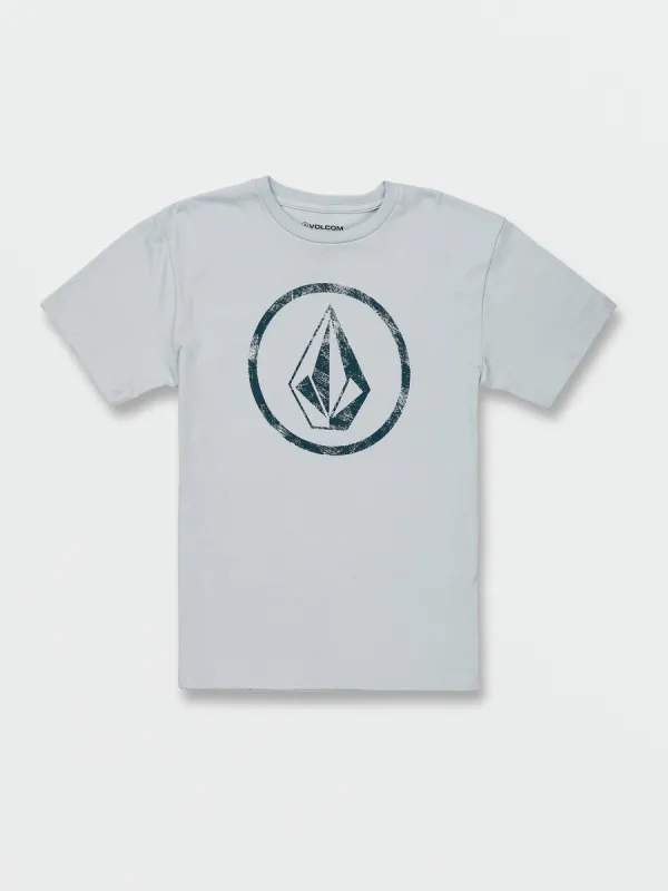 Big Boys Circle Stone Short Sleeve Tee - Celestial Blue sold by Volcom