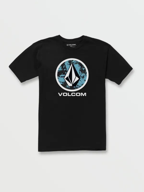 Crisp Stone Short Sleeve Tee - Black sold by Volcom