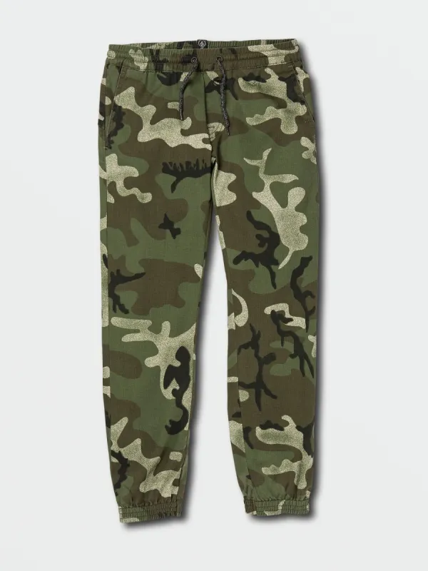 Frickin Slim Jogger Pants - Army sold by Volcom