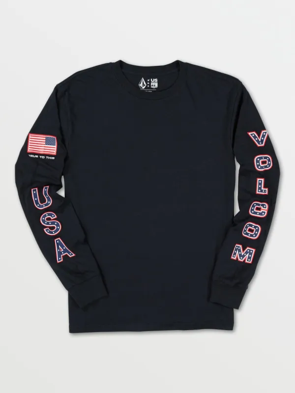USST True To This Long Sleeve - Black (2022) made by Volcom