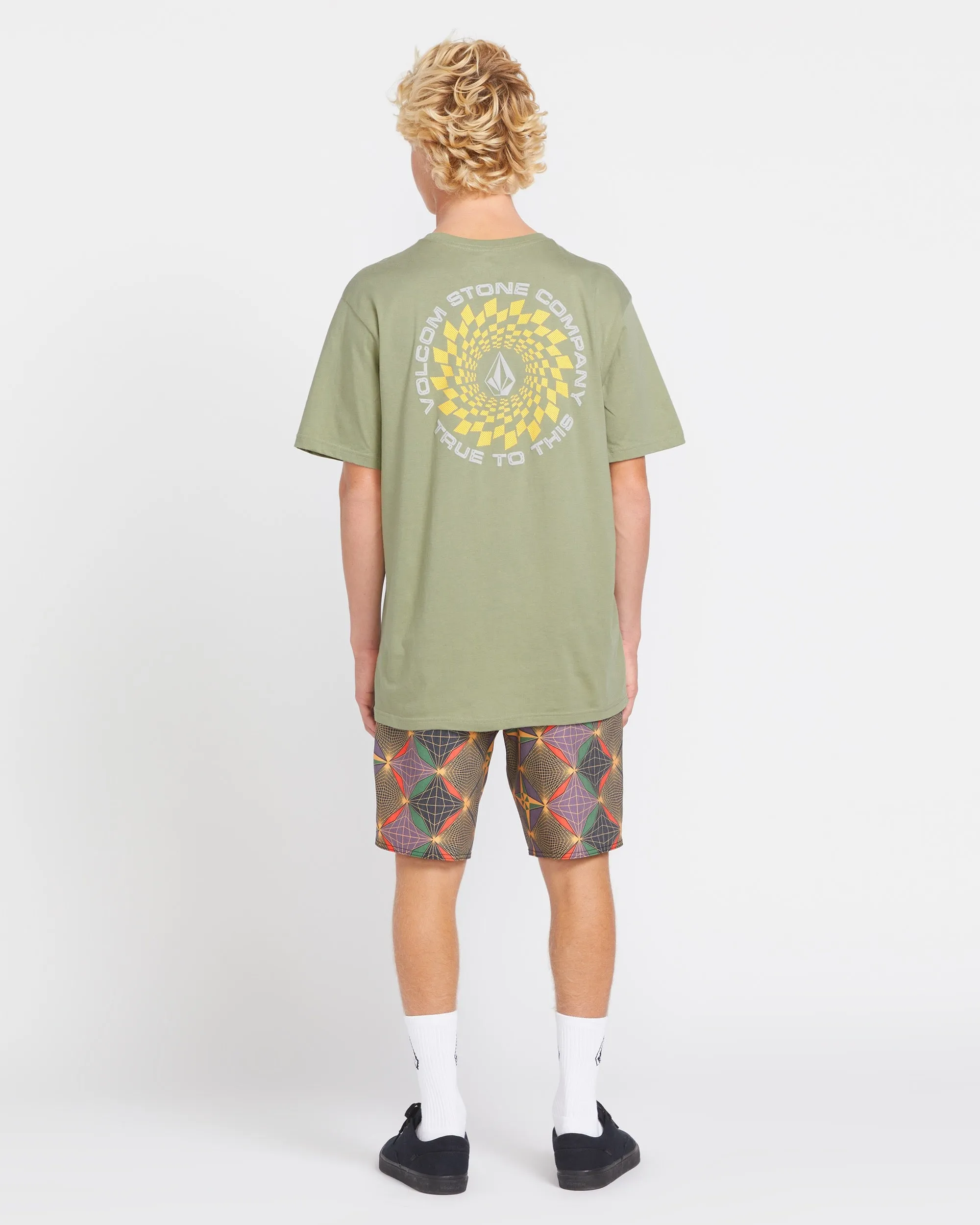 Easy Orbit Short Sleeve Tee - Green Tea sold by Volcom product image thumbnail 5