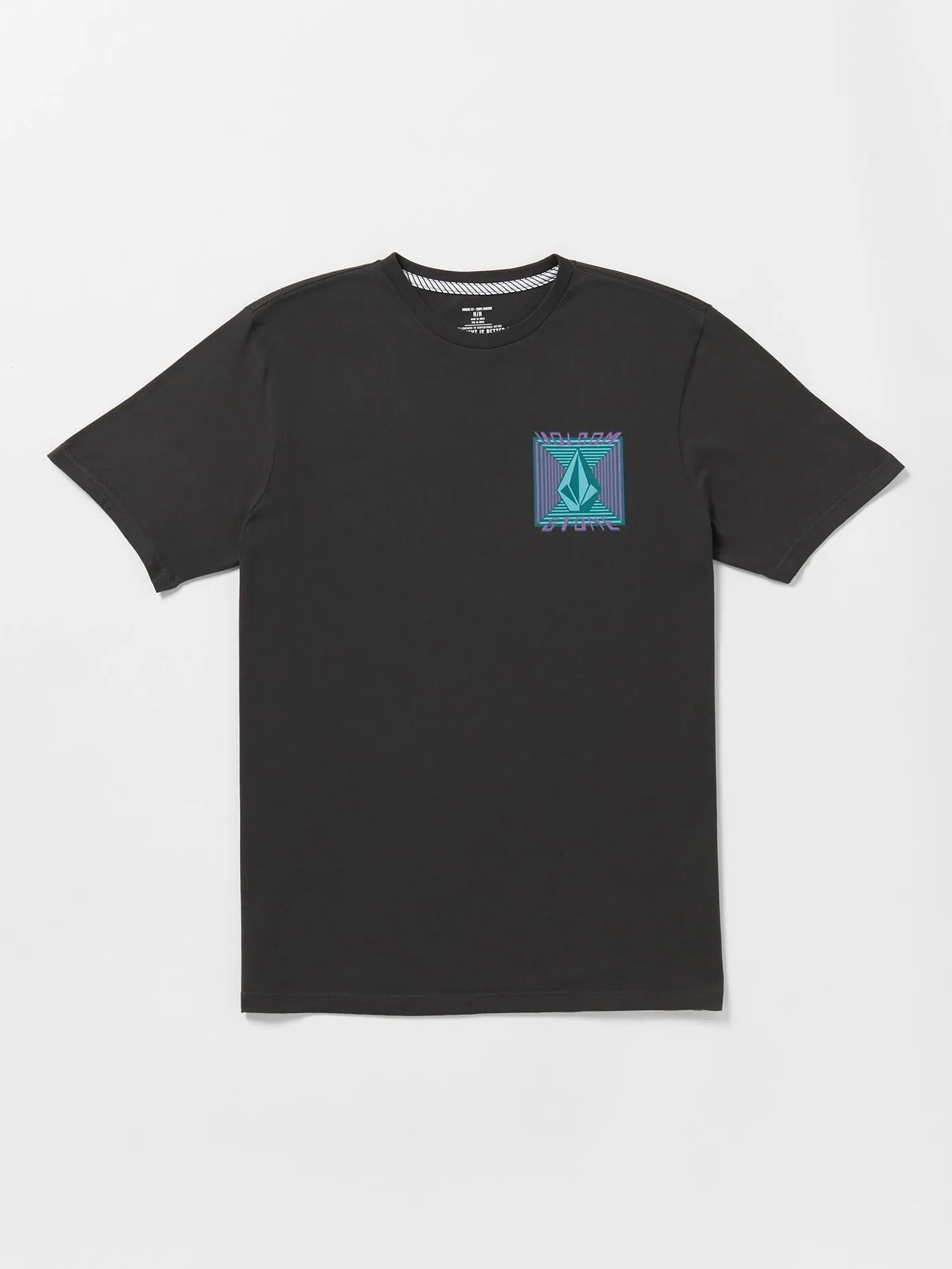 Coded Short Sleeve Tee - Stealth sold by Volcom product image thumbnail 2