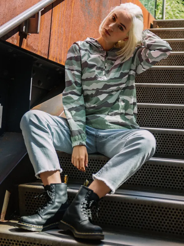 Earth Tripper Windbreaker 2 - Dark Camo made by Volcom