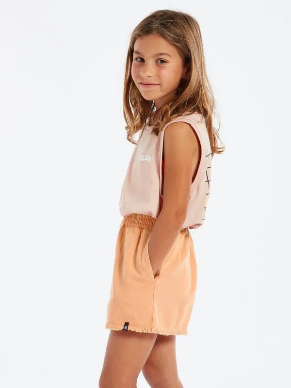 Girls Strutin Stone Short - Melon sold by Volcom
