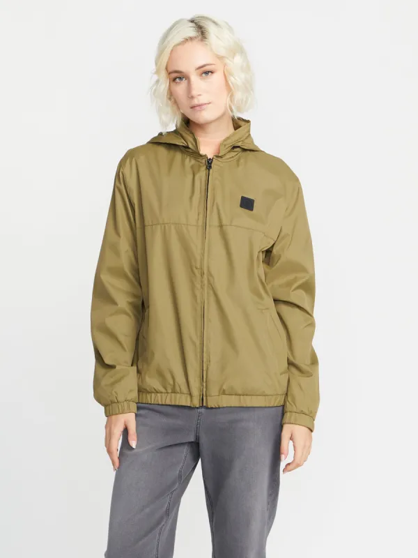 Earth Tripper Zip Jacket - Moss sold by Volcom