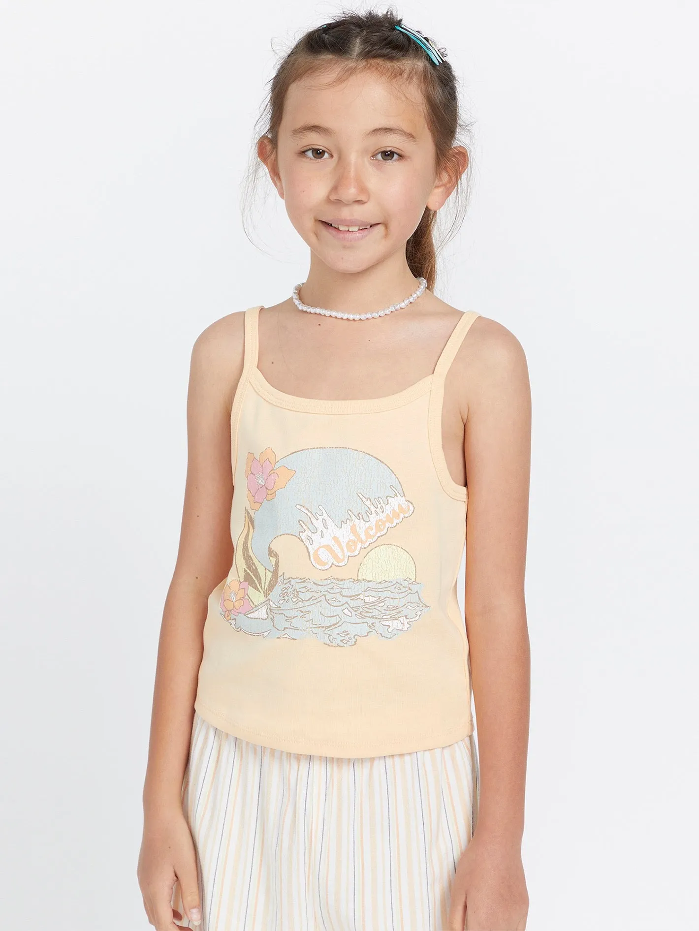 Girls 1991 Strappy Tank - Sorbet sold by Volcom product image thumbnail 4
