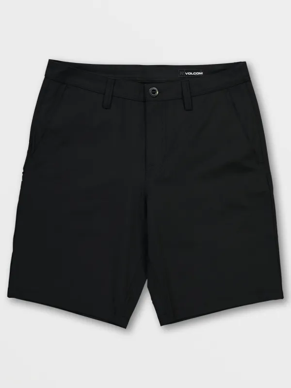 Static Surf N' Turf Hybrid Shorts - Black sold by Volcom