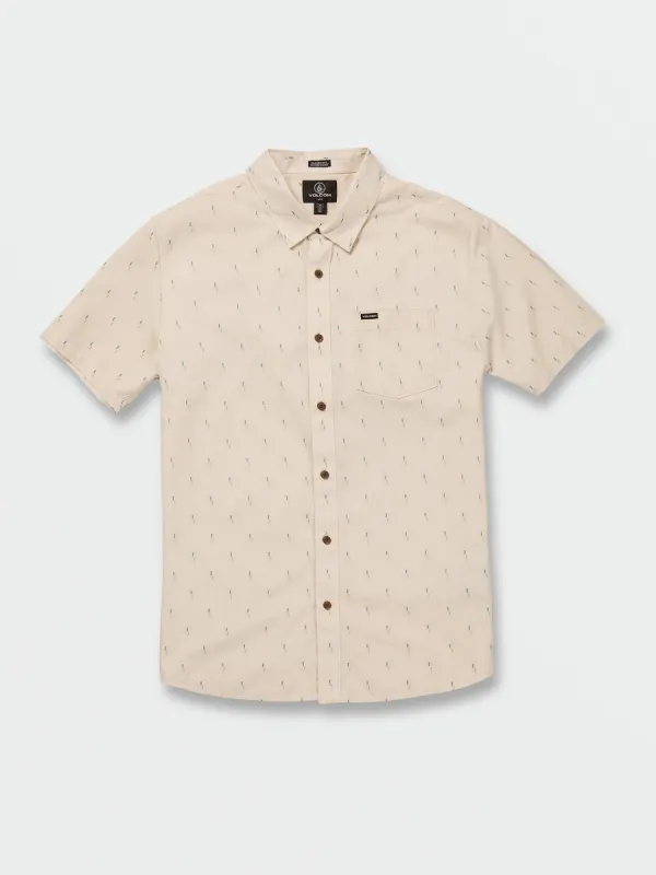 Graffen Short Sleeve Shirt - Whitecap Grey sold by Volcom
