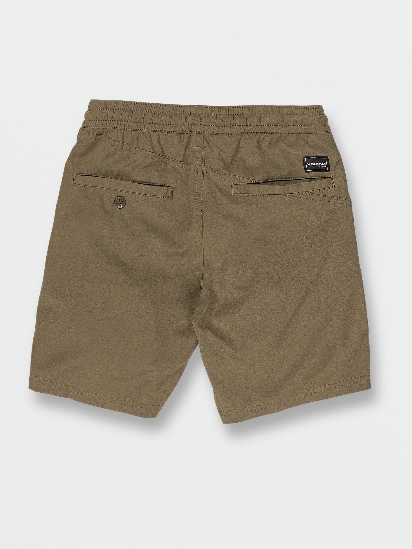 Big Boys Frickin Elastic Waist Cross Shred Hybrid Shorts - Winter Moss sold by Volcom product image thumbnail 2