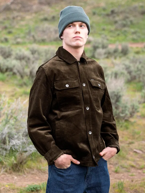 Likeaton Corduroy Jacket - Wren sold by Volcom
