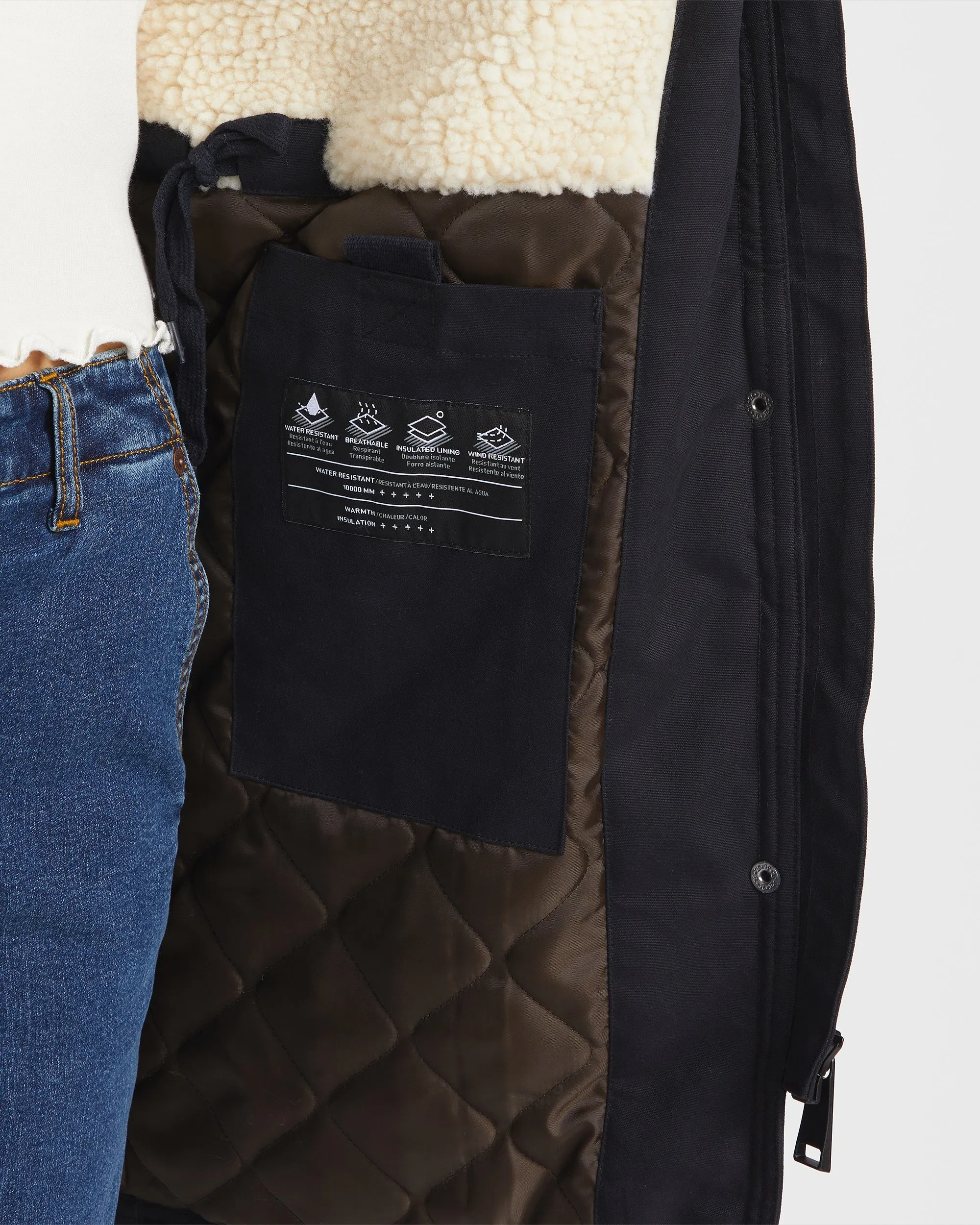 Somestone 10K Parka - Black sold by Volcom product image thumbnail 5