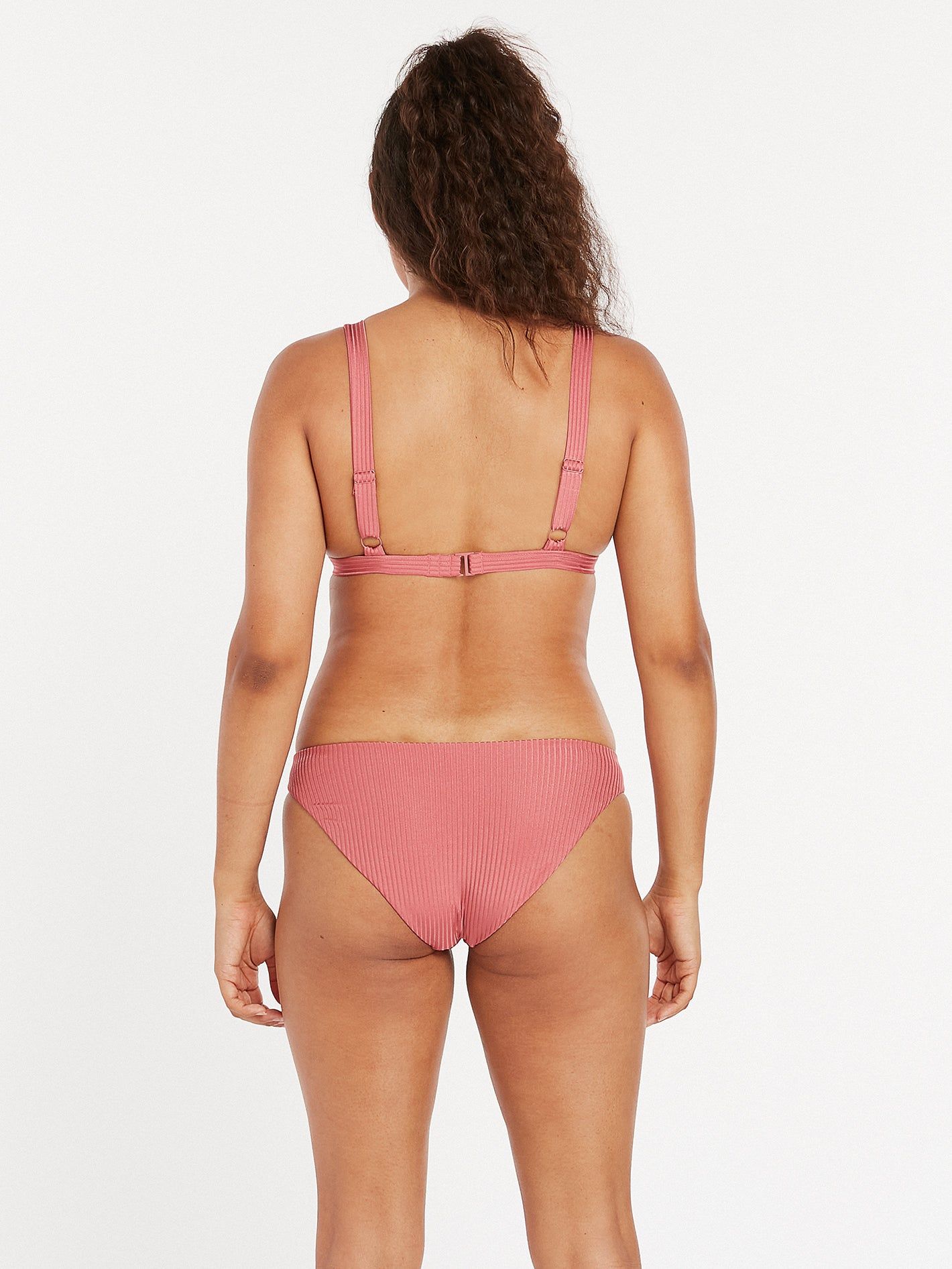 Simply Rib Hipster Bikini Bottom - Dusty Rose sold by Volcom product image thumbnail 4