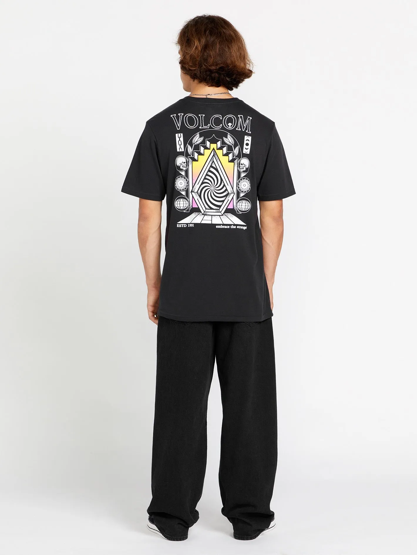 Hypnotix Short Sleeve Tee - Washed Black Heather sold by Volcom product image thumbnail 3