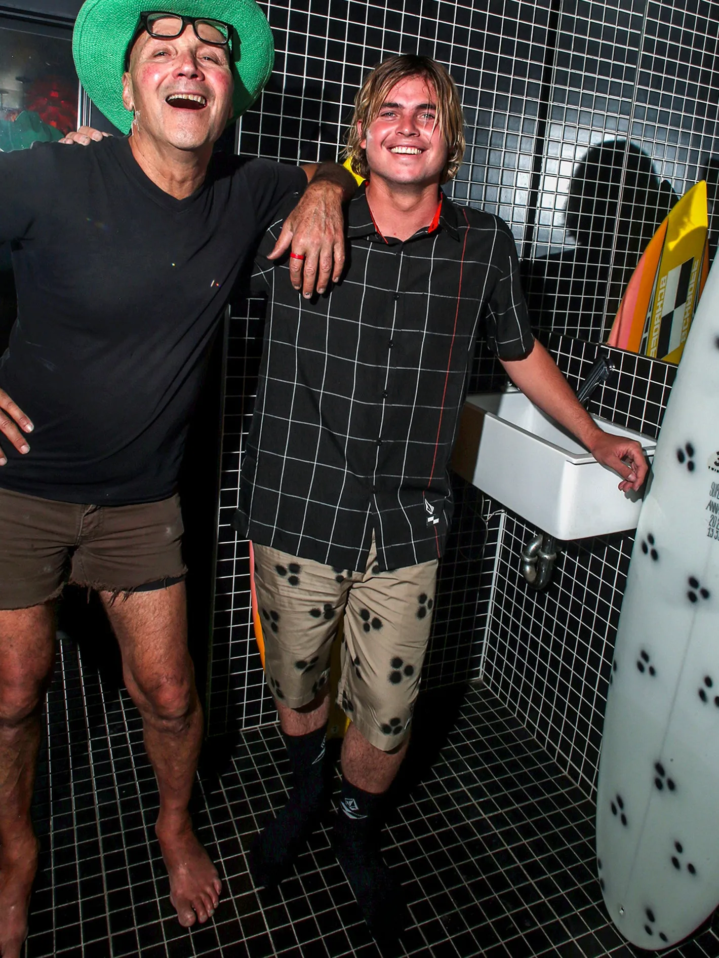 Schroff X Volcom Plaid Short Sleeve Shirt - Black sold by Volcom product image thumbnail 2