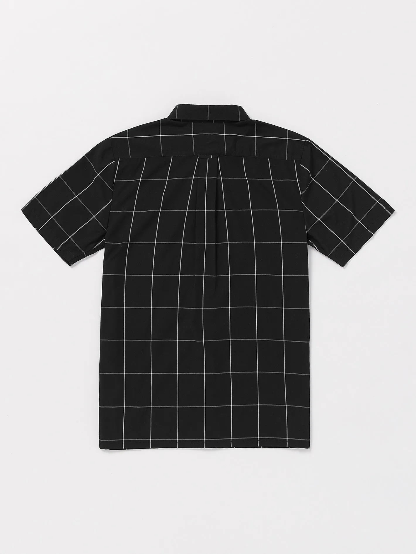 Schroff X Volcom Plaid Short Sleeve Shirt - Black sold by Volcom product image thumbnail 4