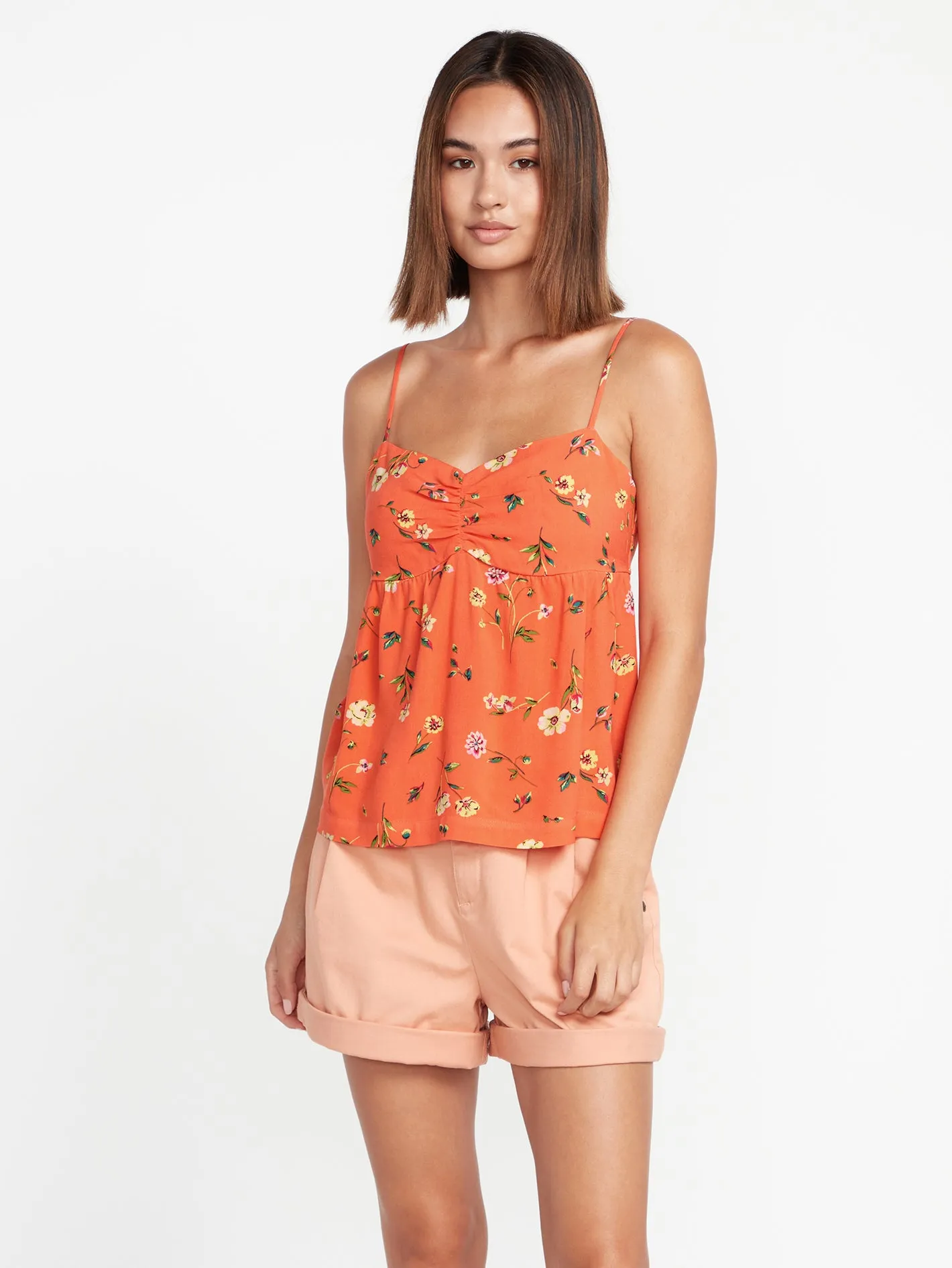 Mucho Mahalo Cami Tank - Dark Coral sold by Volcom product image thumbnail 3
