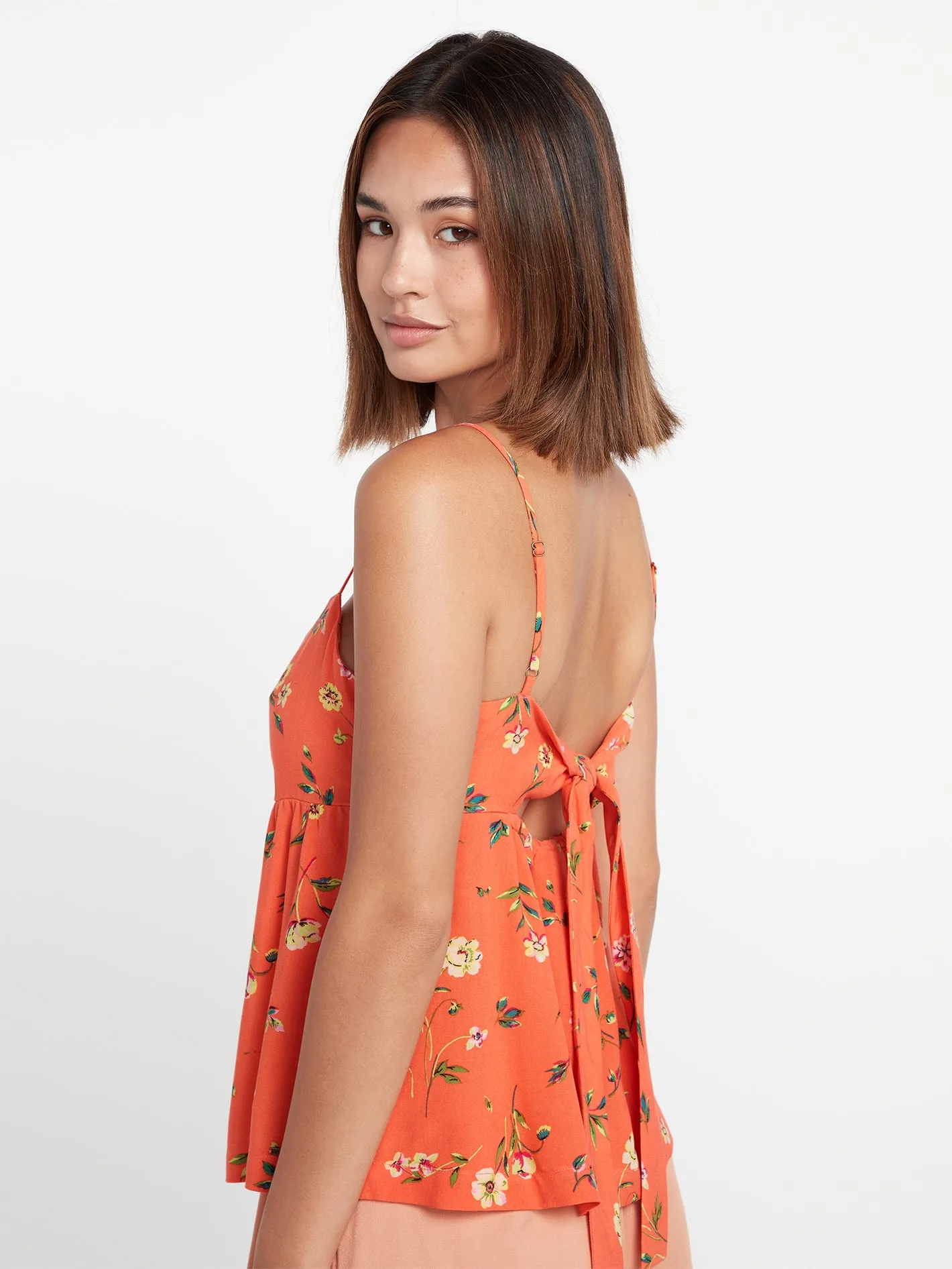 Mucho Mahalo Cami Tank - Dark Coral sold by Volcom product image thumbnail 5
