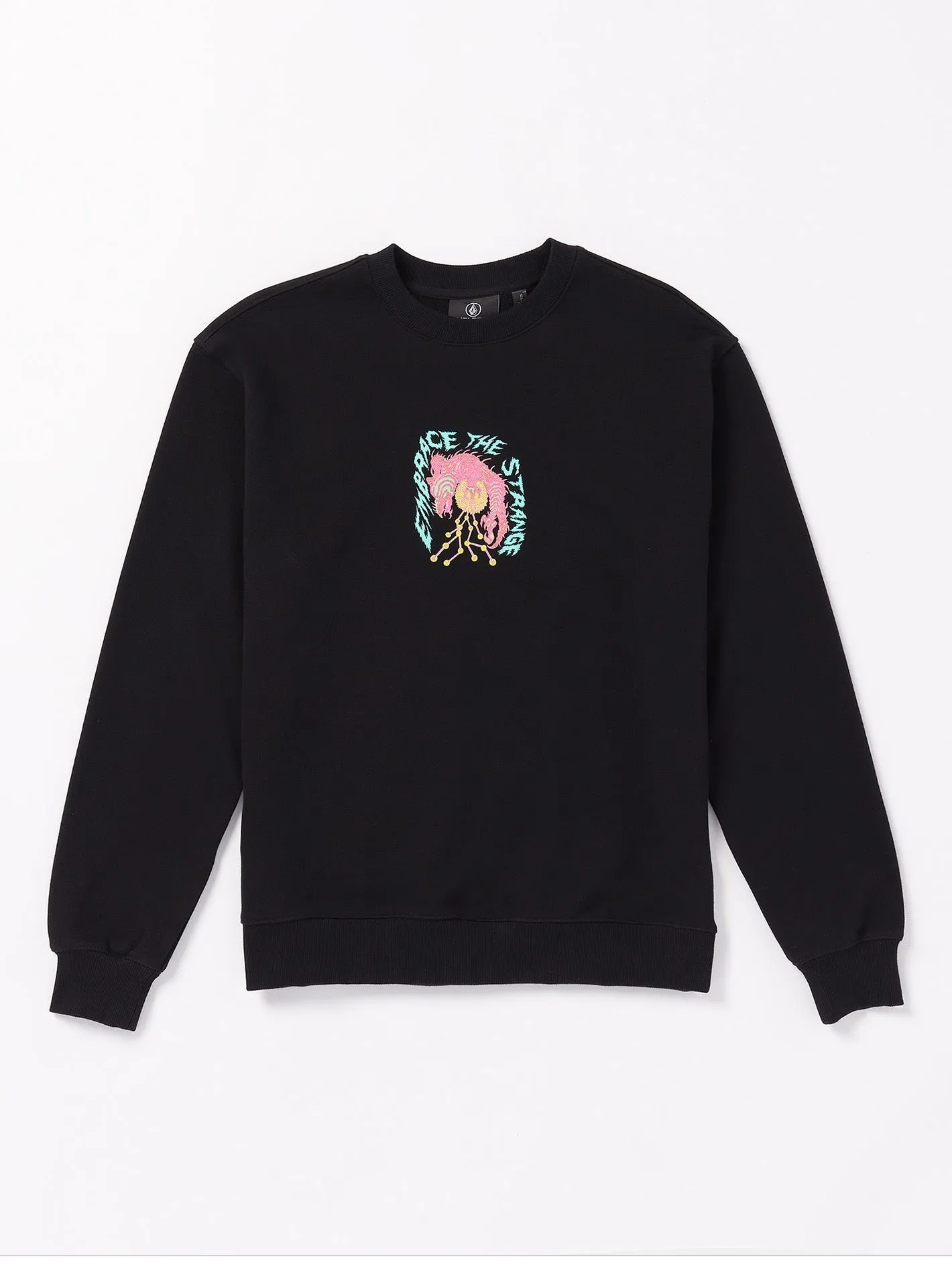 Featured Artist Tetsunori Crew Sweatshirt - Black sold by Volcom product image thumbnail 3