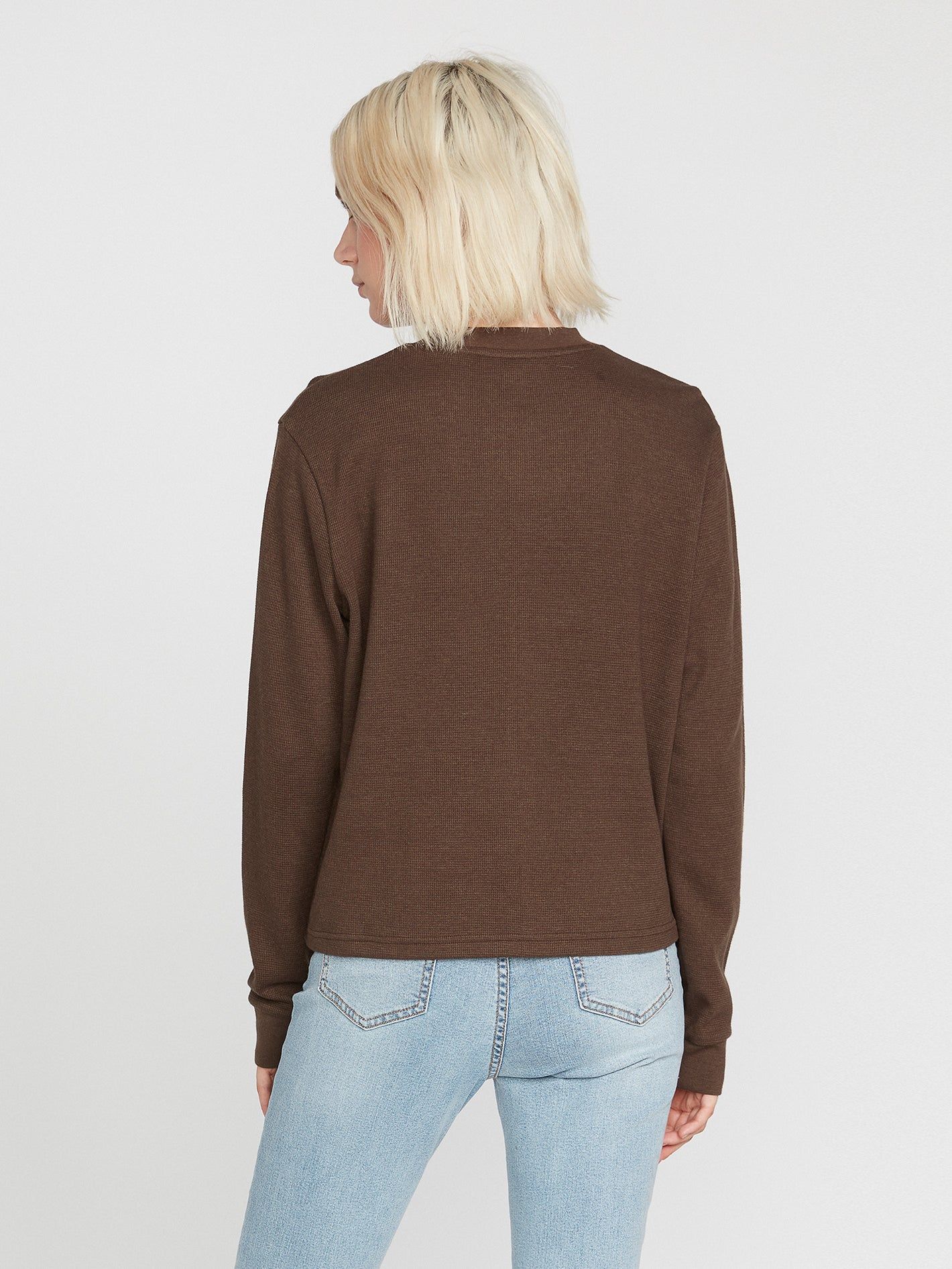 Thermality Long Sleeve Tee - Espresso sold by Volcom product image thumbnail 2