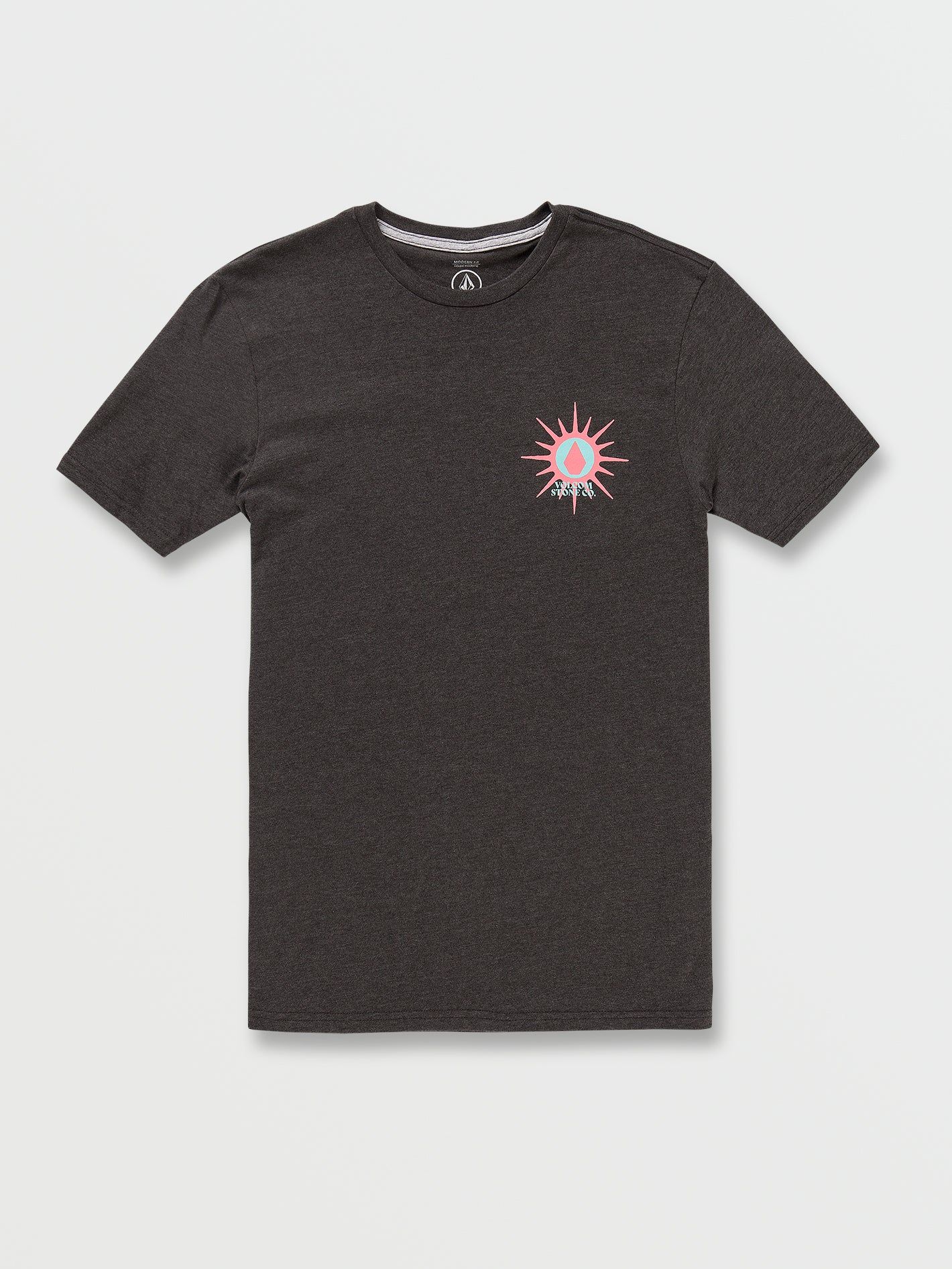 Fun Burn Short Sleeve Tee - Dark Black Heather sold by Volcom product image thumbnail 3