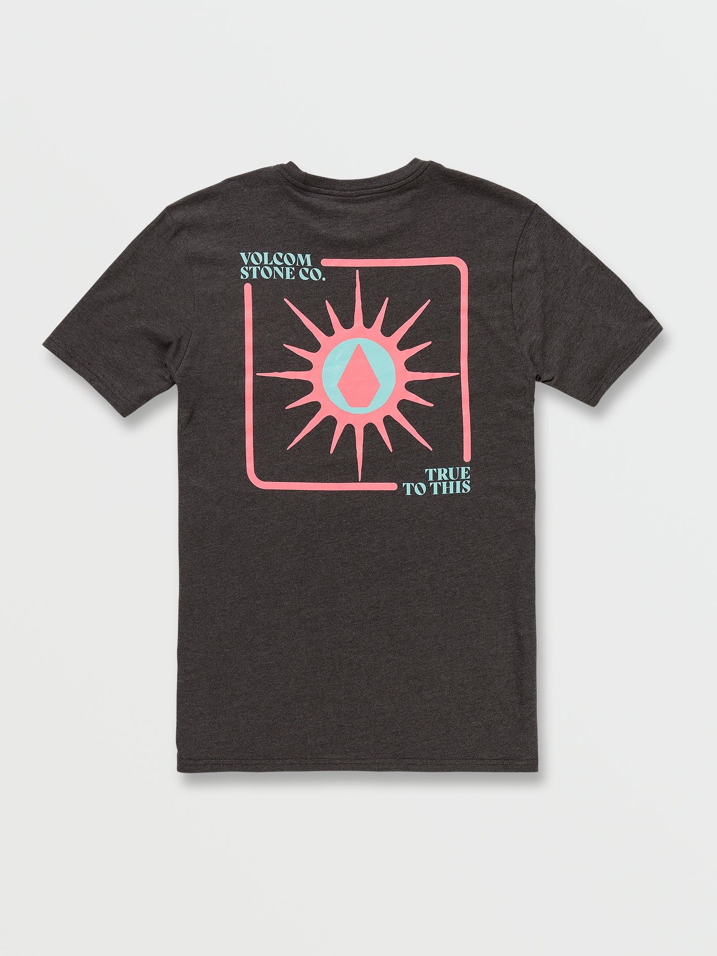 Fun Burn Short Sleeve Tee - Dark Black Heather sold by Volcom product image thumbnail 4