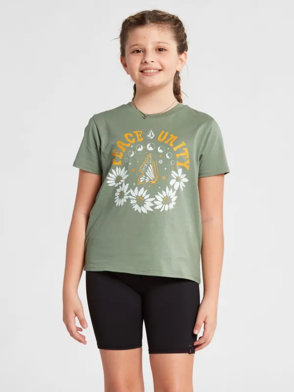Big Girls Last Party Tee - Light Army sold by Volcom