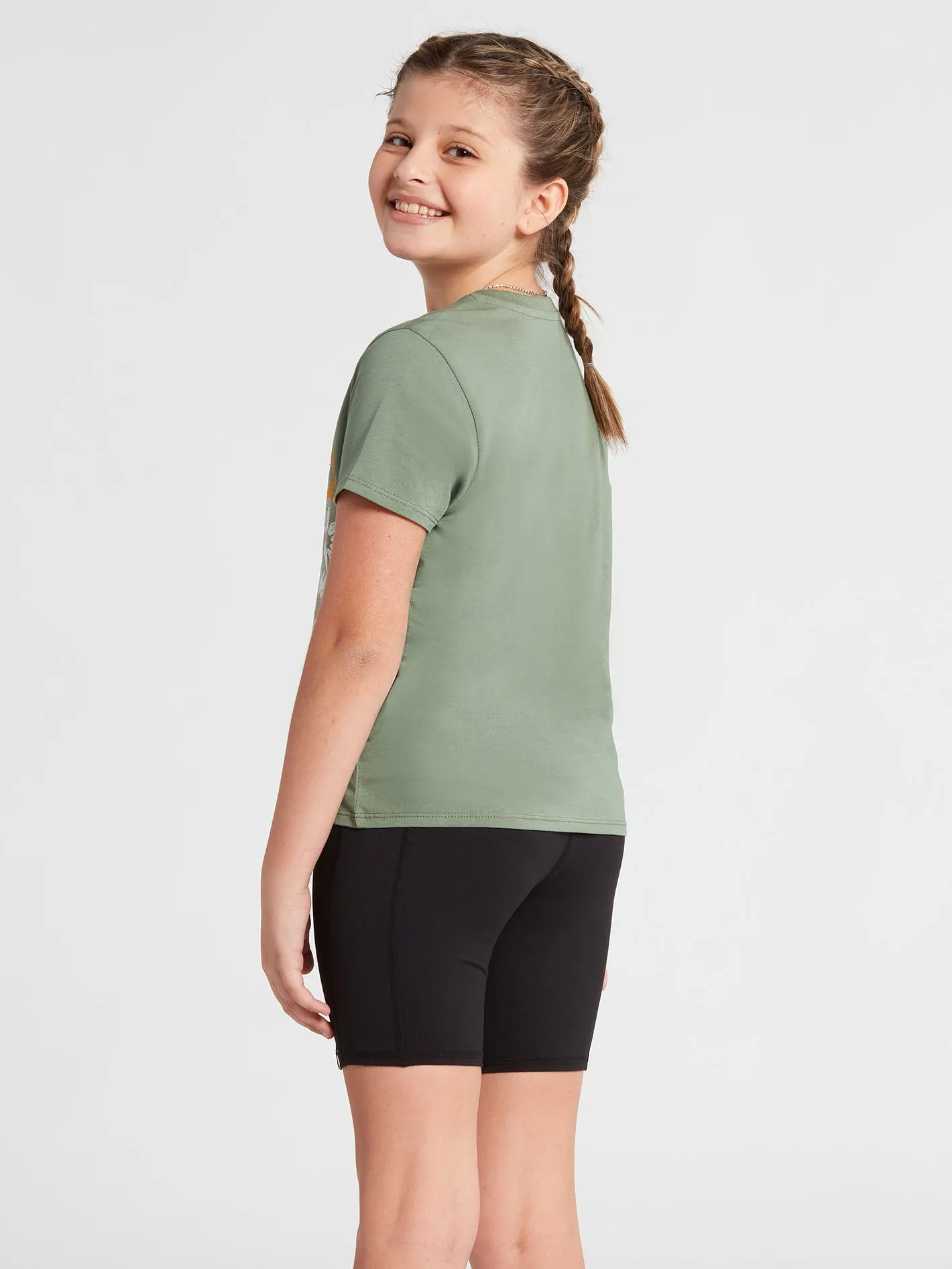 Big Girls Last Party Tee - Light Army sold by Volcom product image thumbnail 2