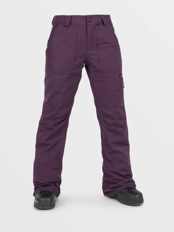 Womens Knox Insulated Gore-Tex Pants - Blackberry sold by Volcom