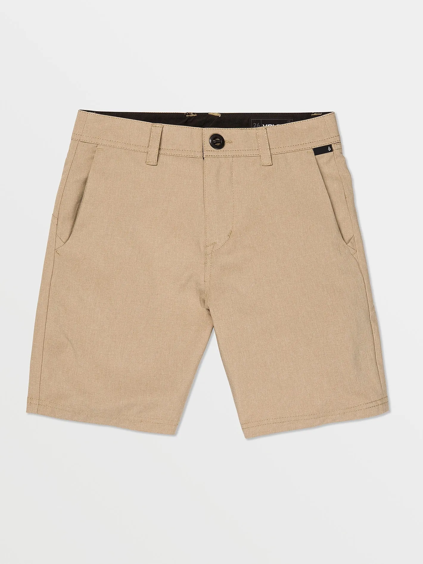 Big Boys Frickin Cross Shred Static Shorts - Dark Khaki sold by Volcom