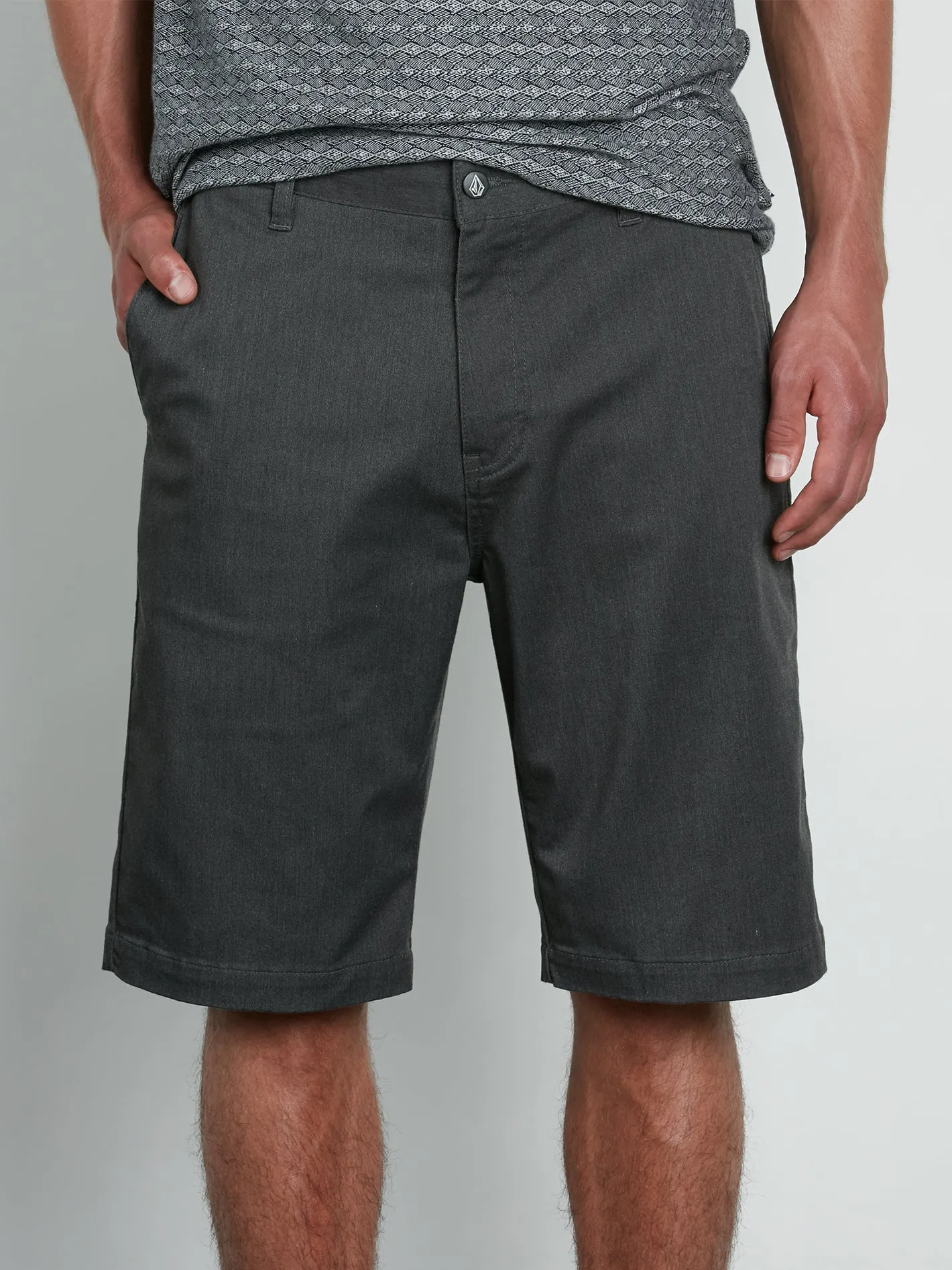 Vmonty Stretch Shorts - Charcoal Heather sold by Volcom