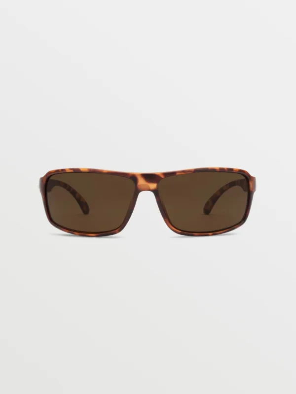 Corpo Class Sunglasses - Matte Tort/Bronze sold by Volcom