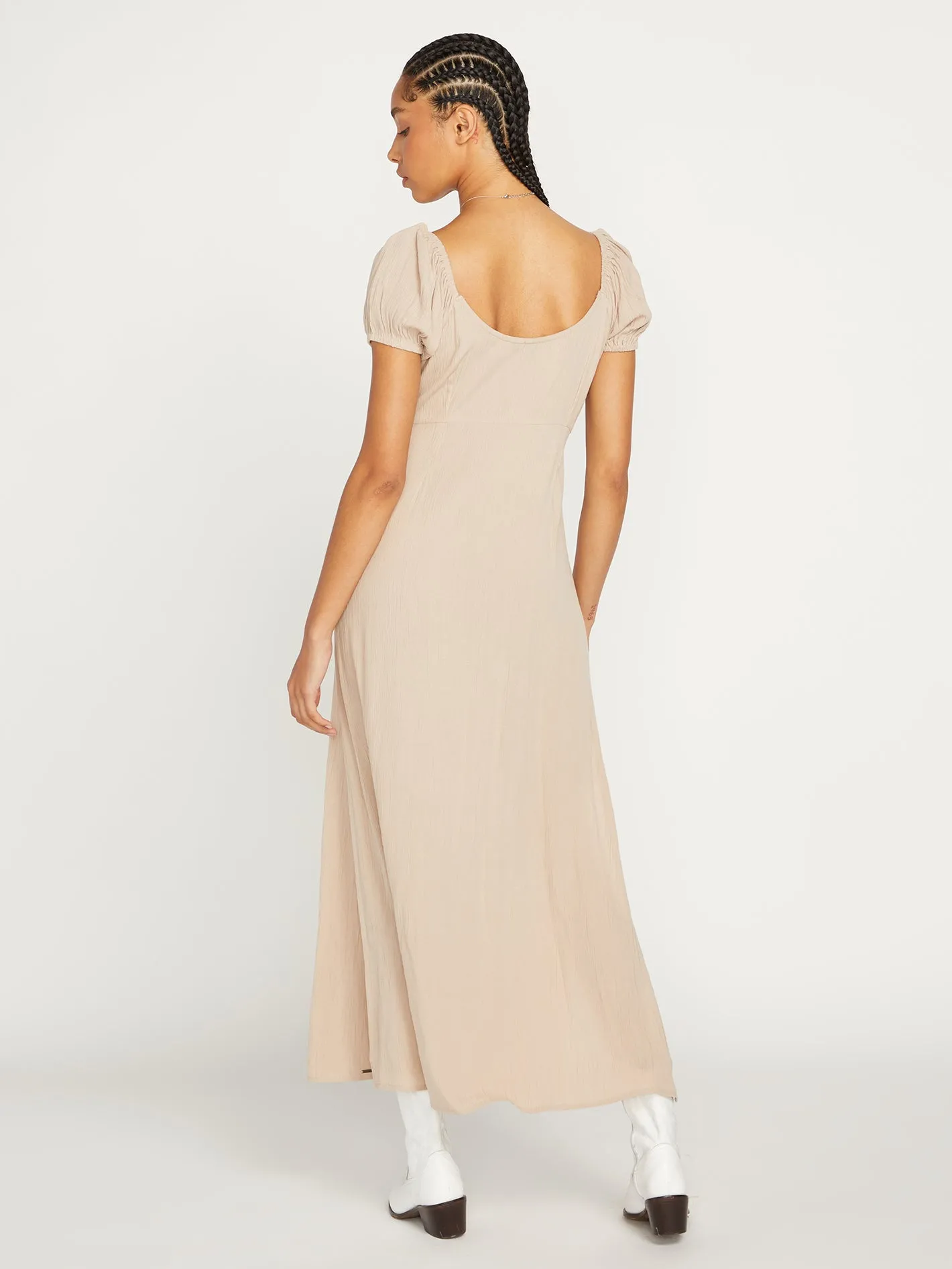 Moonblast Maxi Dress - Taupe sold by Volcom product image thumbnail 2