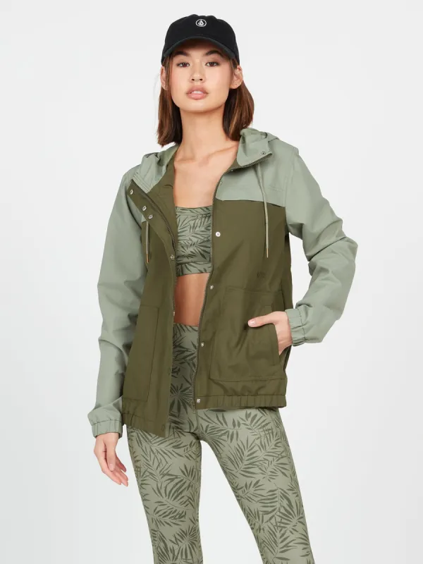 Enemy Stone Windbreaker - Dark Camo made by Volcom