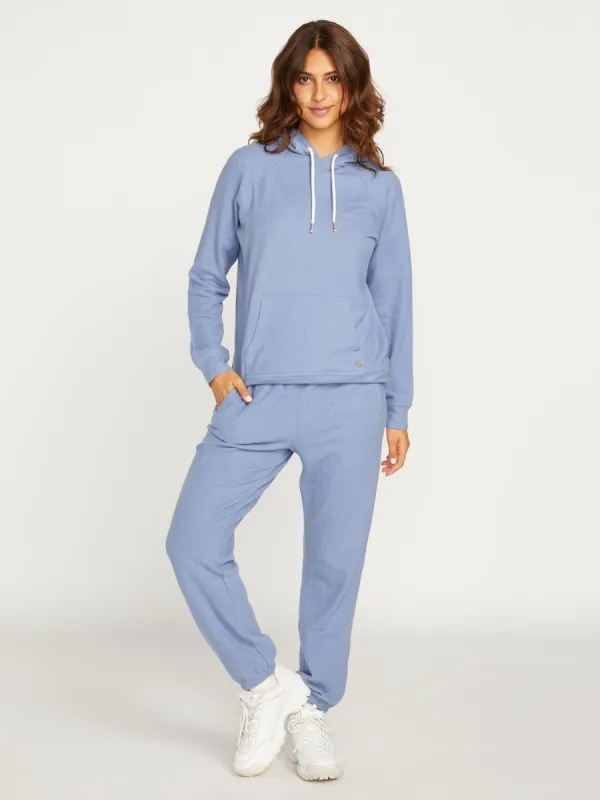 Lived in Lounge Hoodie - Washed Blue sold by Volcom