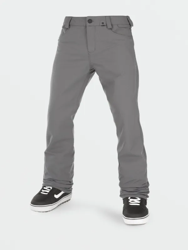 Mens 5-Pocket Tight Pants - Dark Grey (2022) sold by Volcom