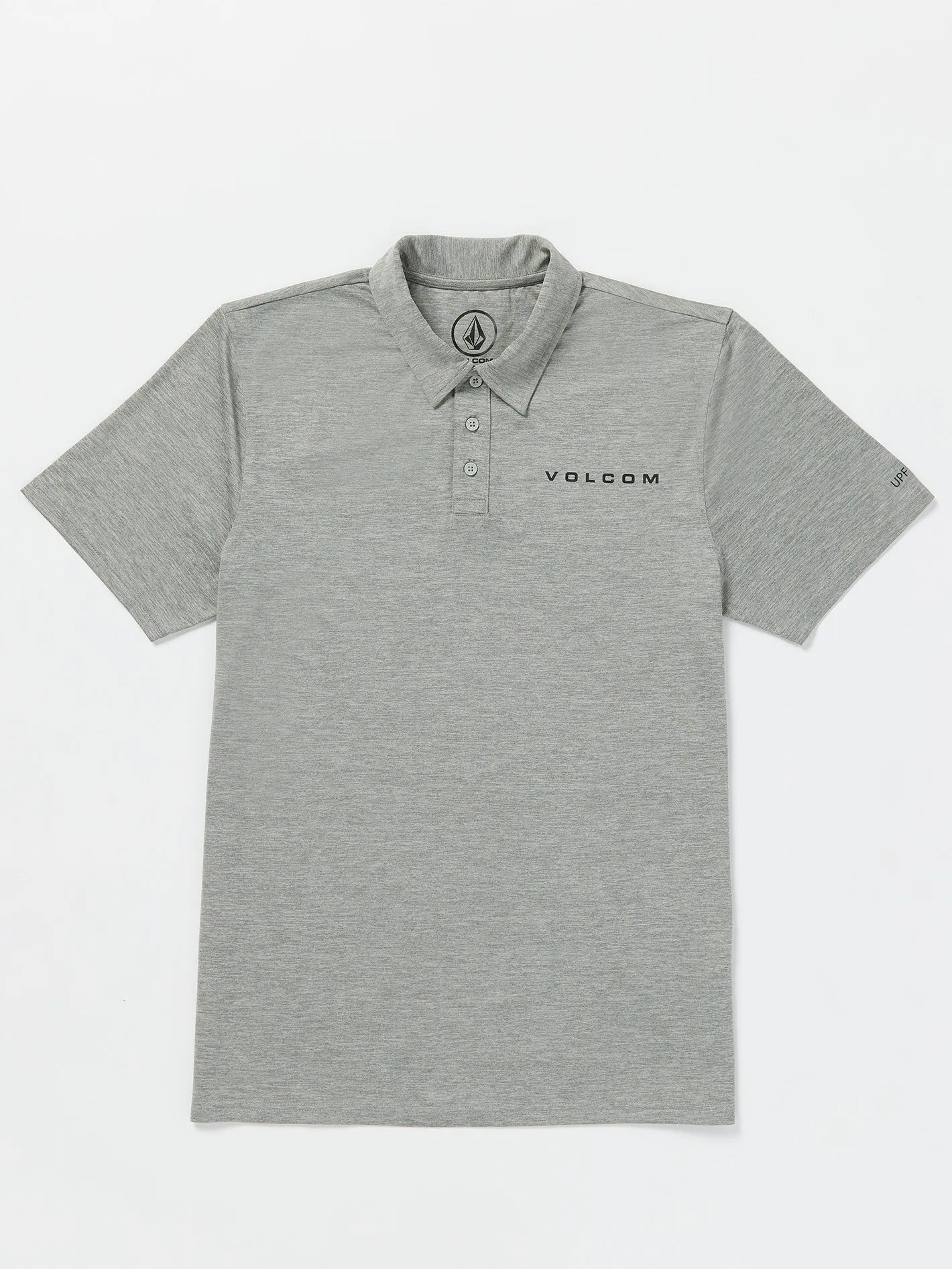 Hodad Polo Short Sleeve Shirt - Heather Grey sold by Volcom