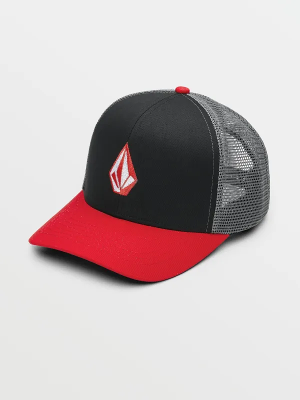 Full Stone Cheese Hat - Flash Red sold by Volcom
