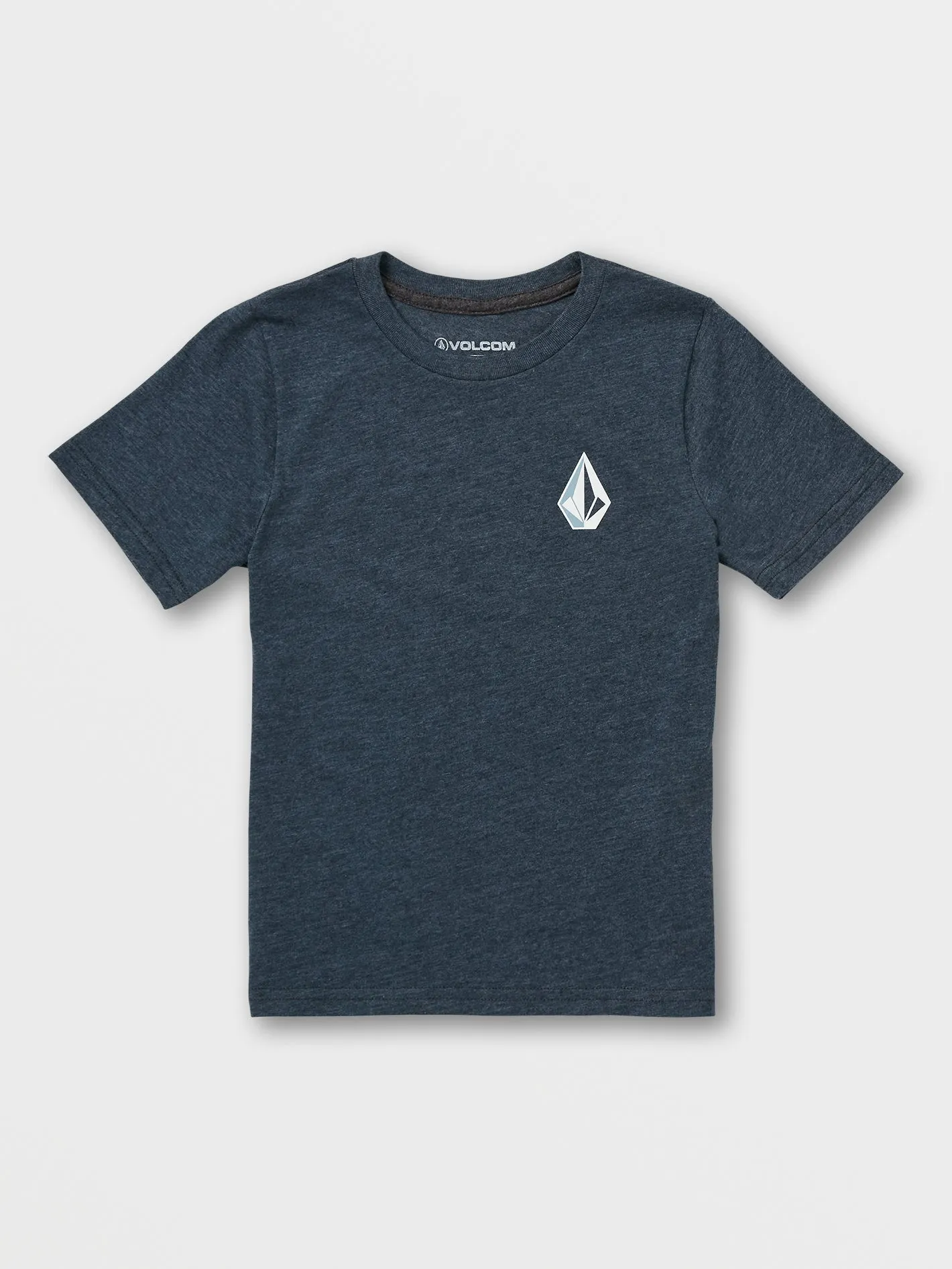 Little Boys Blaquedout Short Sleeve Tee - Navy Heather sold by Volcom