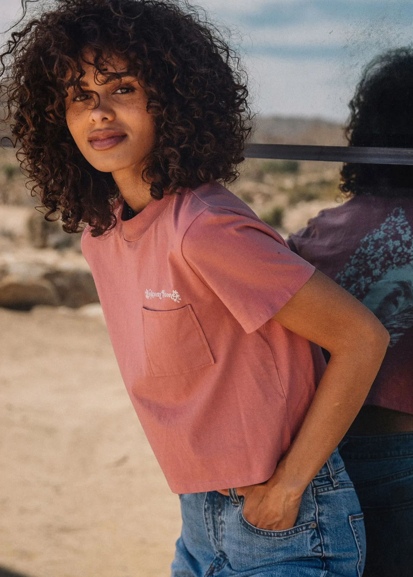 Pocket Dial Tee - Sepia sold by Volcom