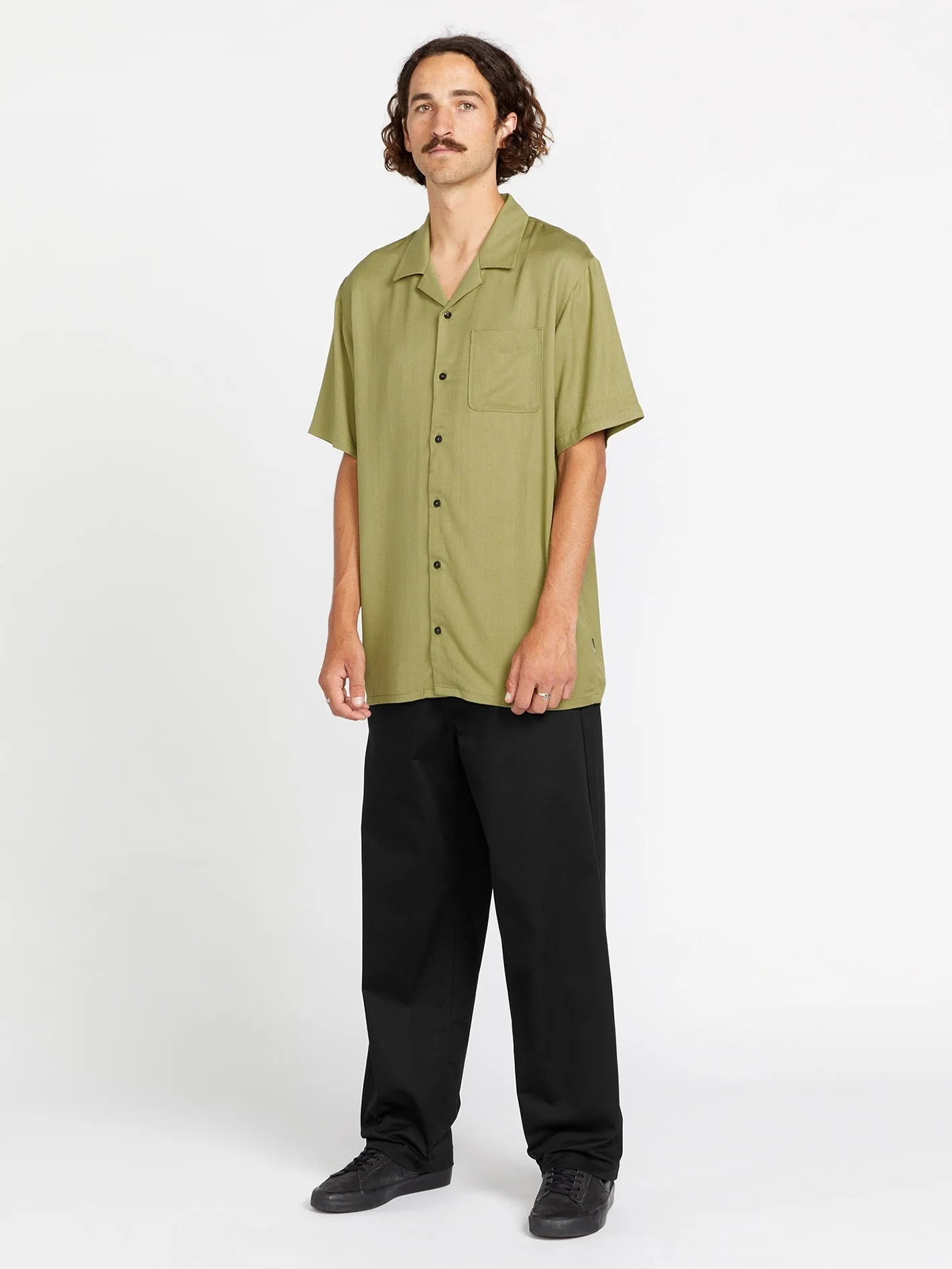Rakstone Short Sleeve Shirt - Vintage Green sold by Volcom product image thumbnail 3