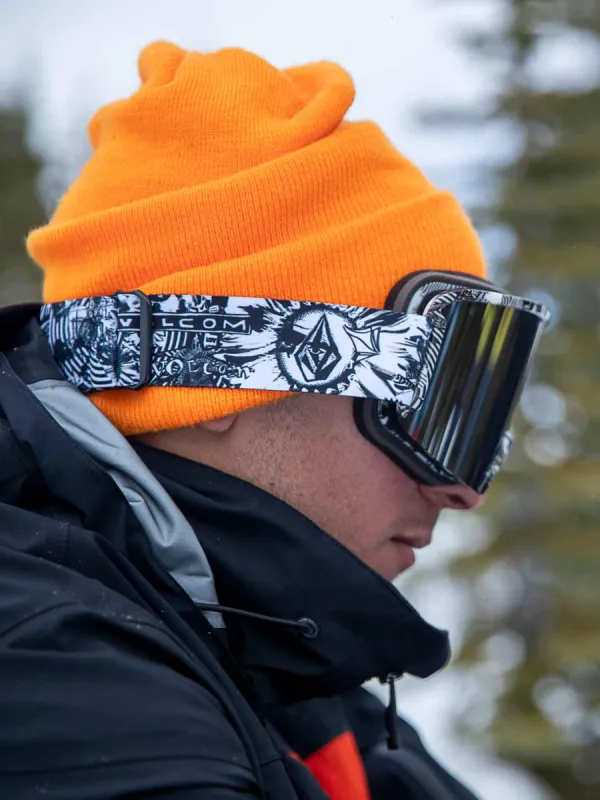 Garden Goggle - Op Art / Silver Chrome sold by Volcom